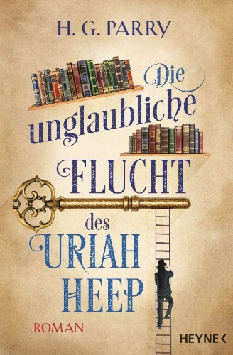 Buchcover und Innenansicht für das Buch: The Unlikely Escape of Uriah Heap