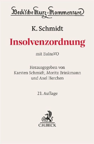 Buchcover und Innenansicht für das Buch: Insolvenzordnung. InsO