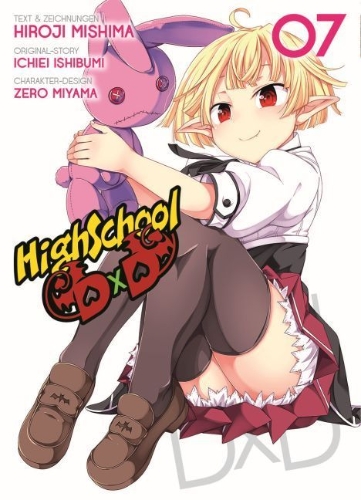 Buchcover und Innenansicht für das Buch: HighSchool DxD 07