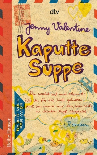 Buchcover und Innenansicht für das Buch: Broken Soup (HarperCollins Publishers Ltd., London)