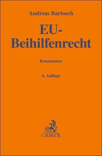 Buchcover und Innenansicht für das Buch: EU-Beihilfenrecht