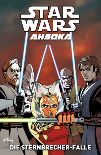 Buchcover und Innenansicht für das Buch: Star Wars: The Clone Wars - The Starcrushr Trap