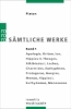 Buchcover und Innenansicht für das Buch: Sämtliche Werke 1