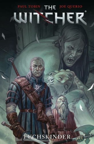 Buchcover und Innenansicht für das Buch: The Witcher: Fox Children 1-5
