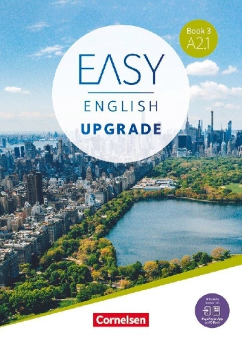 Buchcover und Innenansicht für das Buch: Easy English Upgrade. Book 3 - A2.1 - Coursebook