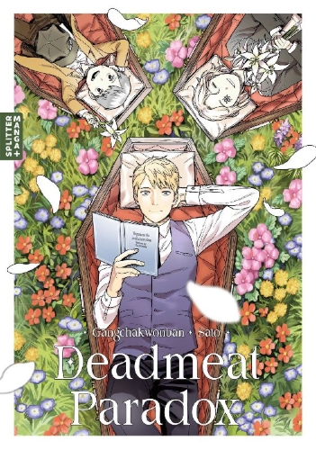 Buchcover und Innenansicht für das Buch: Deadmeat Paradox