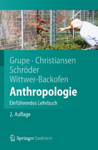 Buchcover und Innenansicht für das Buch: Anthropologie