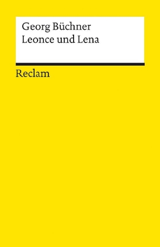 Buchcover und Innenansicht für das Buch: Leonce und Lena