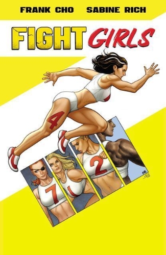 Buchcover und Innenansicht für das Buch: Fight Girls