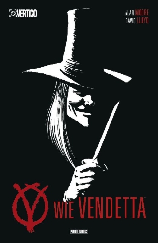 Buchcover und Innenansicht für das Buch: V for Vendetta #1-#10