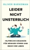 Buchcover und Innenansicht für das Buch: Leider nicht unsterblich