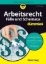Buchcover und Innenansicht für das Buch: Arbeitsrecht Fälle und Schemata für Dummies