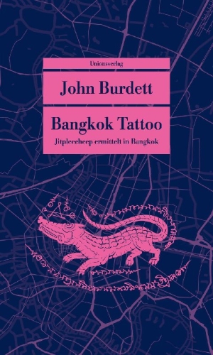 Buchcover und Innenansicht für das Buch: Bangkok Tattoo