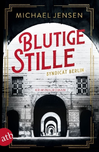 Buchcover und Innenansicht für das Buch: Blutige Stille