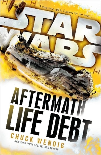 Buchcover und Innenansicht für das Buch: Star Wars: Aftermath: Life Debt