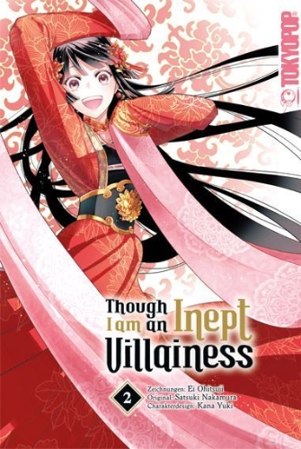 Buchcover und Innenansicht für das Buch: Though I am an Inept Villainess 02