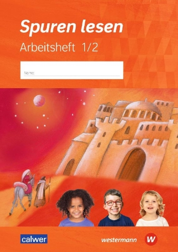 Buchcover und Innenansicht für das Buch: Spuren lesen 1 / 2. Arbeitsheft. Für die Grundschule