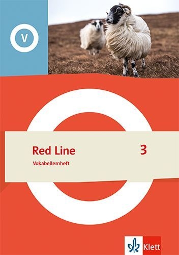 Buchcover und Innenansicht für das Buch: Red Line 3. Vokabellernheft Klasse 7