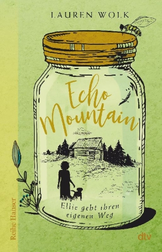 Buchcover und Innenansicht für das Buch: Echo Mountain