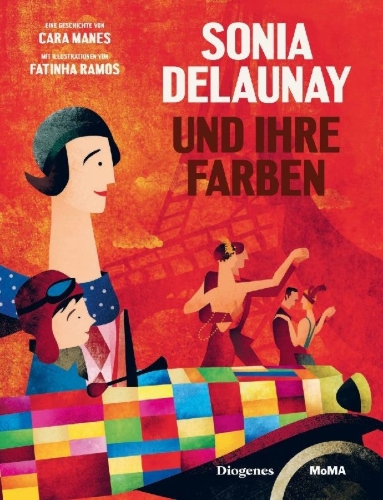 Buchcover und Innenansicht für das Buch: Sonia Delaunay: A Life of Color