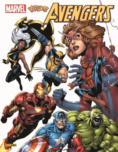 Buchcover und Innenansicht für das Buch: Marvel Adventures The Avengers 1-2