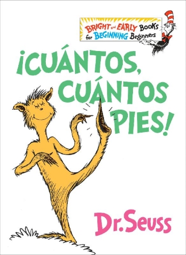 Buchcover und Innenansicht für das Buch: ¡Cuántos, Cuántos Pies! (the Foot Book Spanish Edition)