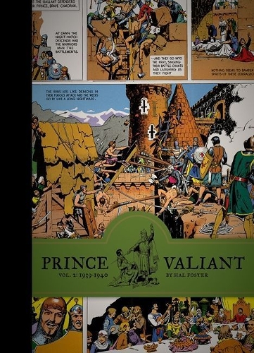 Buchcover und Innenansicht für das Buch: Prince Valiant Vol. 2