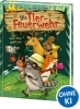 Buchcover und Innenansicht für das Buch: Die Tier-Feuerwehr (Band 1) - Ein Waschbär greift ein