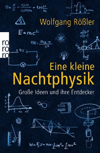 Buchcover und Innenansicht für das Buch: Eine kleine Nachtphysik