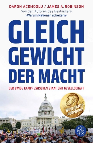 Buchcover und Innenansicht für das Buch: Balance of Power. States, Society and The Narrow Corridor To Liberty