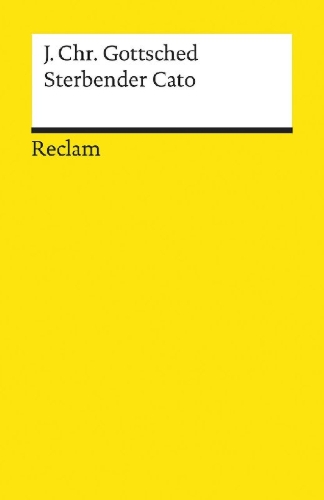 Buchcover und Innenansicht für das Buch: Sterbender Cato
