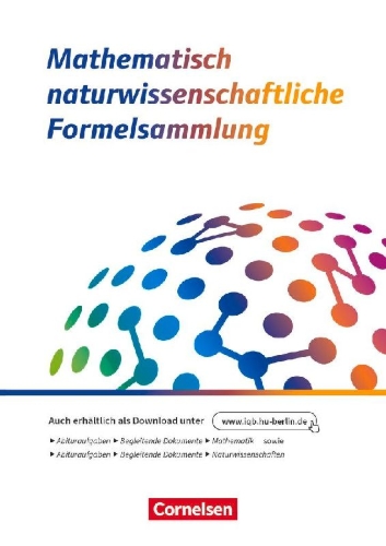 Buchcover und Innenansicht für das Buch: Das große Tafelwerk - neue Generation - MINT-Formelsammlung bis zum Abitur - Alle Bundesländer außer Bayern