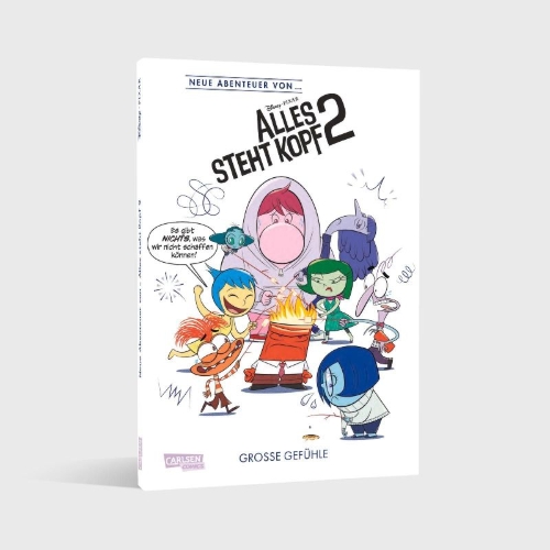 Buchcover und Innenansicht für das Buch: The new adventures of ... Inside Out 2