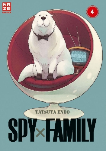Buchcover und Innenansicht für das Buch: Spy x Family - Band 4