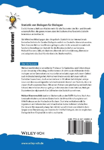Buchcover und Innenansicht für das Buch: Statistik ohne Albträume