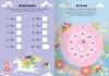 Buchcover und Innenansicht für das Buch: Magical Unicorn Academy. Multiplying and Dividing.
