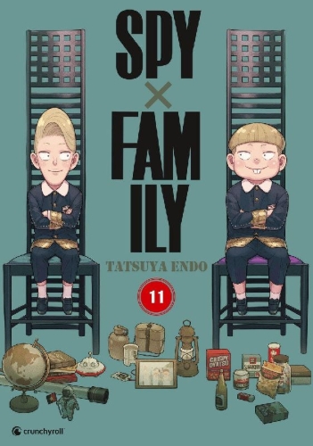 Buchcover und Innenansicht für das Buch: Spy x Family - Band 11