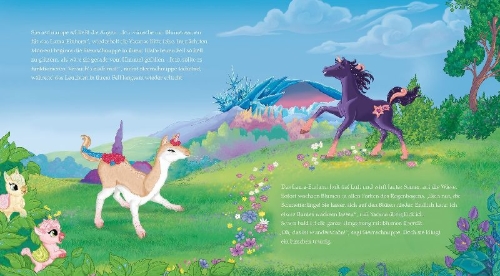 Buchcover und Innenansicht für das Buch: Schleich® BAYALA®: Sternschnuppe und die Magie der Wünsche