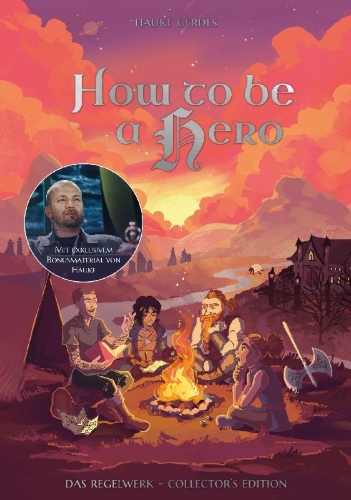 Buchcover und Innenansicht für das Buch: How to be a Hero