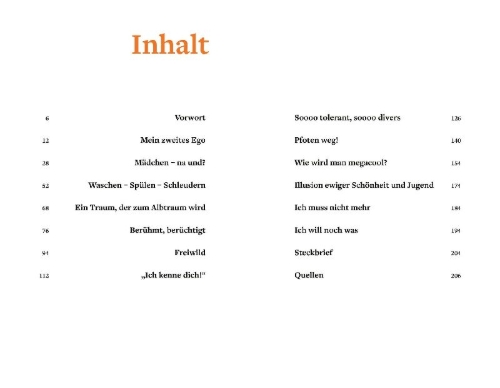 Buchcover und Innenansicht für das Buch: Ich muss raus