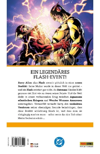 Buchcover und Innenansicht für das Buch: Flashpoint #1-#5