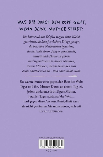 Buchcover und Innenansicht für das Buch: How to make friends with the dark