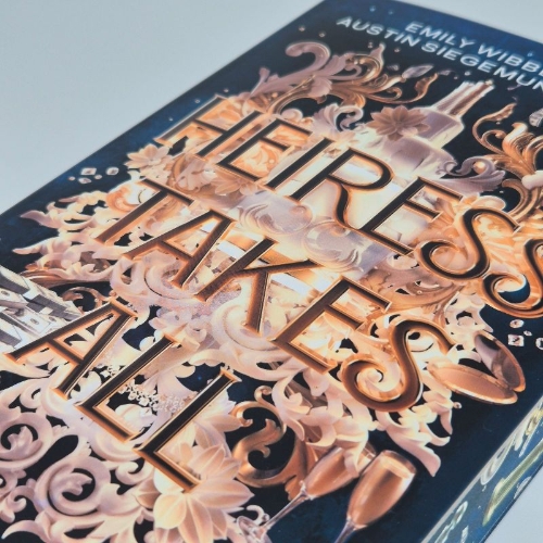 Buchcover und Innenansicht für das Buch: Heiress Takes All
