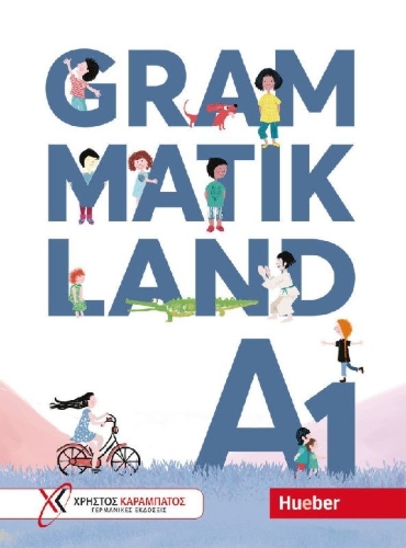 Buchcover und Innenansicht für das Buch: Grammatikland A1