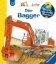 Buchcover und Innenansicht für das Buch: Wieso? Weshalb? Warum? junior, Band 38: Der Bagger