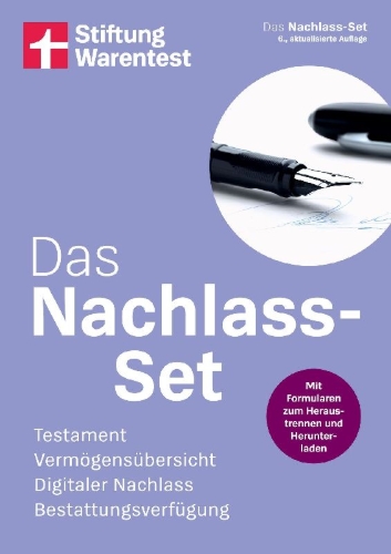 Buchcover und Innenansicht für das Buch: Das Nachlass-Set