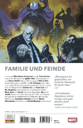 Buchcover und Innenansicht für das Buch: Ultimate Spider-Man (2024) 7-12