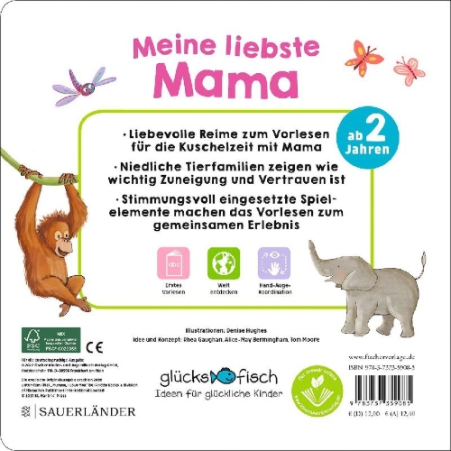 Buchcover und Innenansicht für das Buch: Mummy I Love You