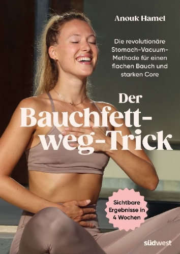Buchcover und Innenansicht für das Buch: Stomach vacuum, le secret d'un ventre au top !
