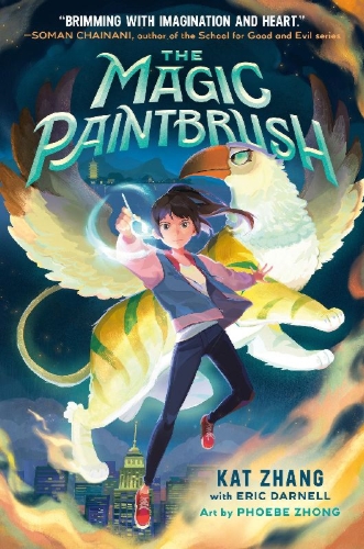 Buchcover und Innenansicht für das Buch: The Magic Paintbrush